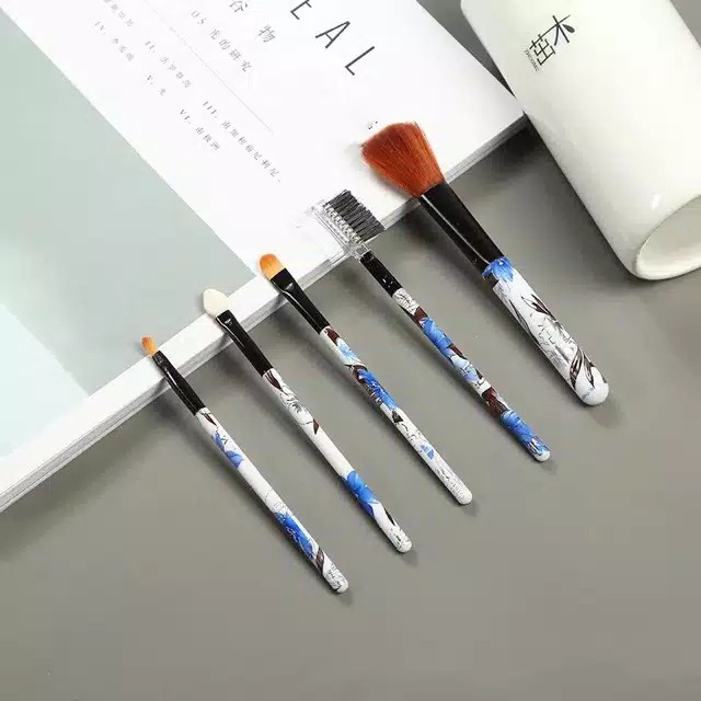 GM JK268 - 5in1 Set Brush Make up/ Kuas Kosmetik/ Alat Make up