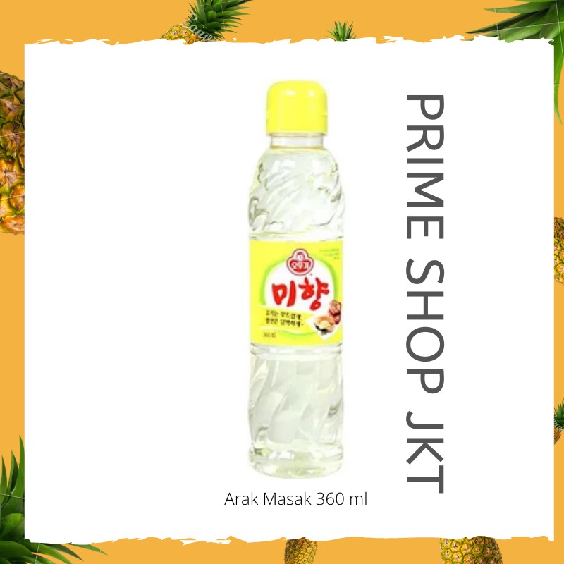 

Ottogi Cooking Wine Style 360ml / Arak Masak Korea 360ml Mirin Korea