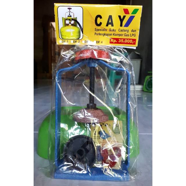 Pengaman Kompor Gas CAY - catok regulator tabung lpg 3/12Kg