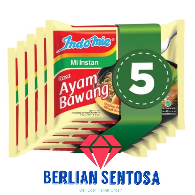 

5pcs Indomie ayam bawang