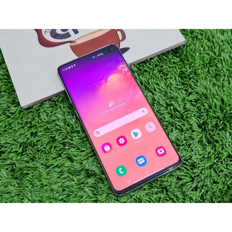 samsung s10 plus white dual sim ex sein ram 8/128gb