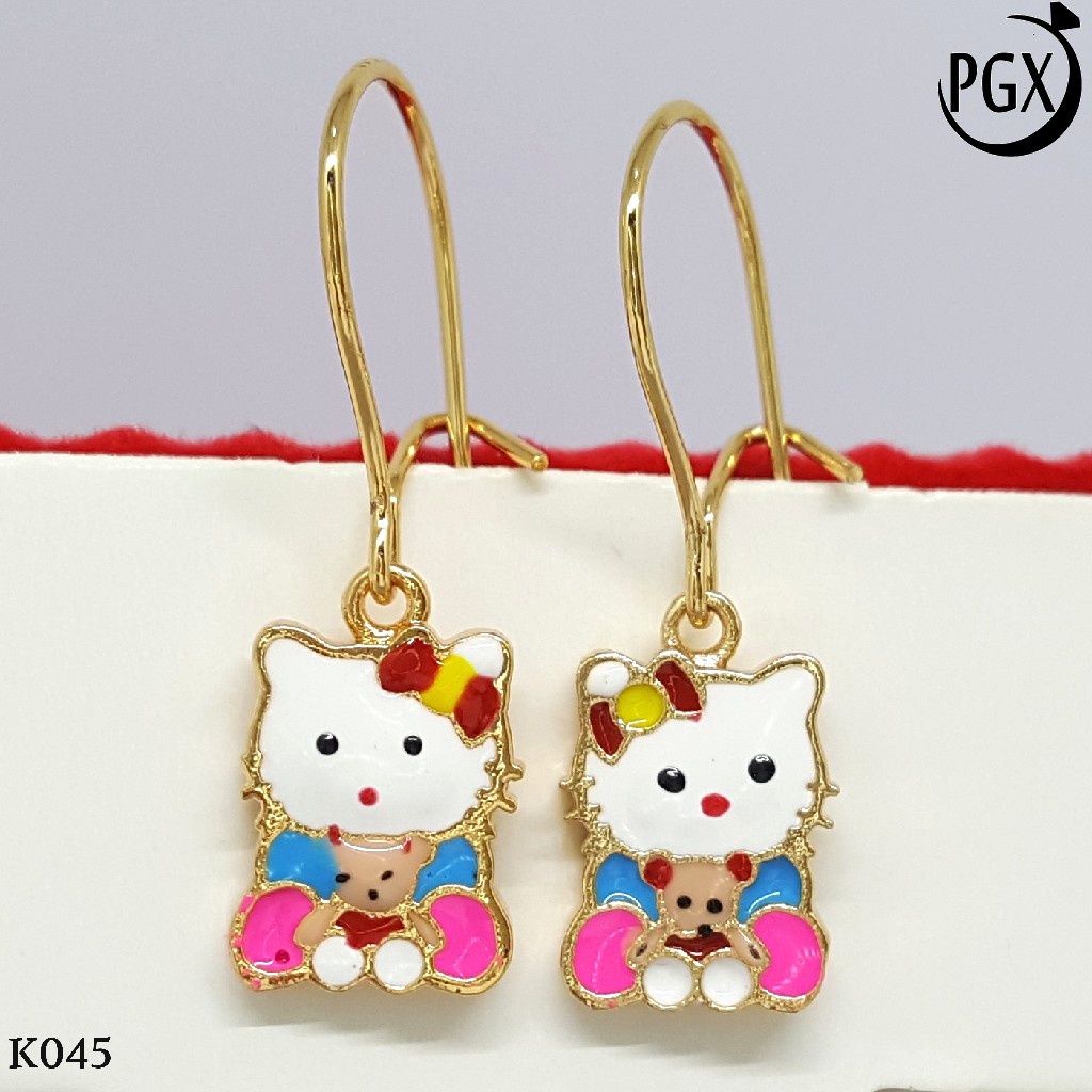 PGX Anting Anak Xuping Aksesoris Perhiasan Lapis Emas Premium - K045