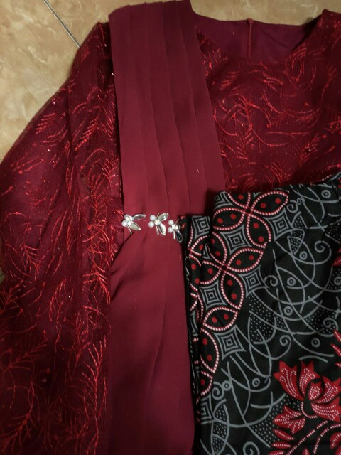 Kebaya Modern Kebaya Tunangan Set Batik Couple Garansi Shopee Termurah Modern Batik Pekalongan