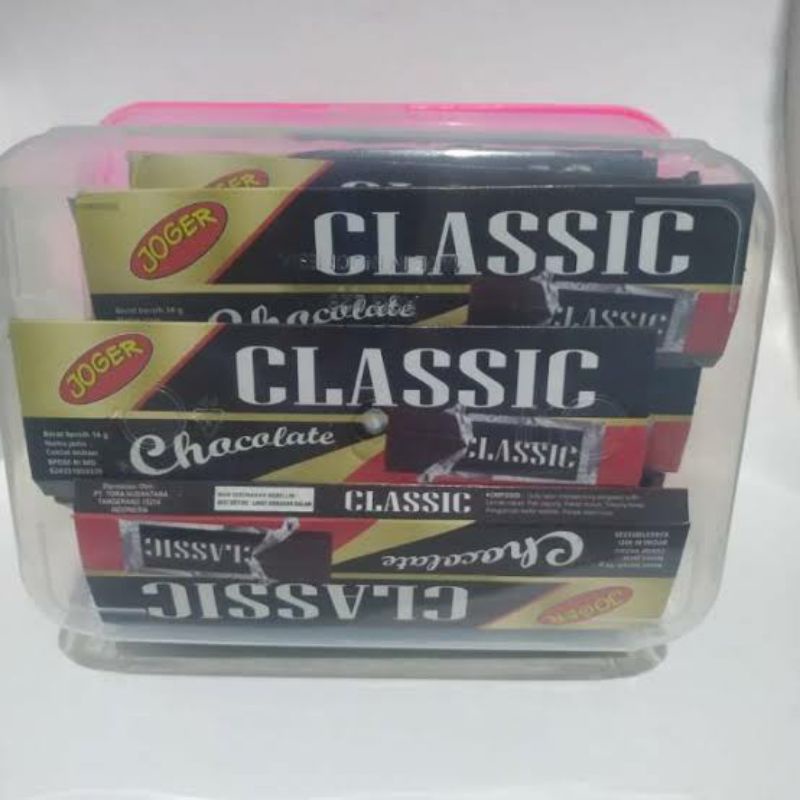 

[PER TOPLES] COD J&T 30PCS CLASSIC JOGER COKLAT CLASSIC 14gr / COKELAT VIRAL / JOGER COD