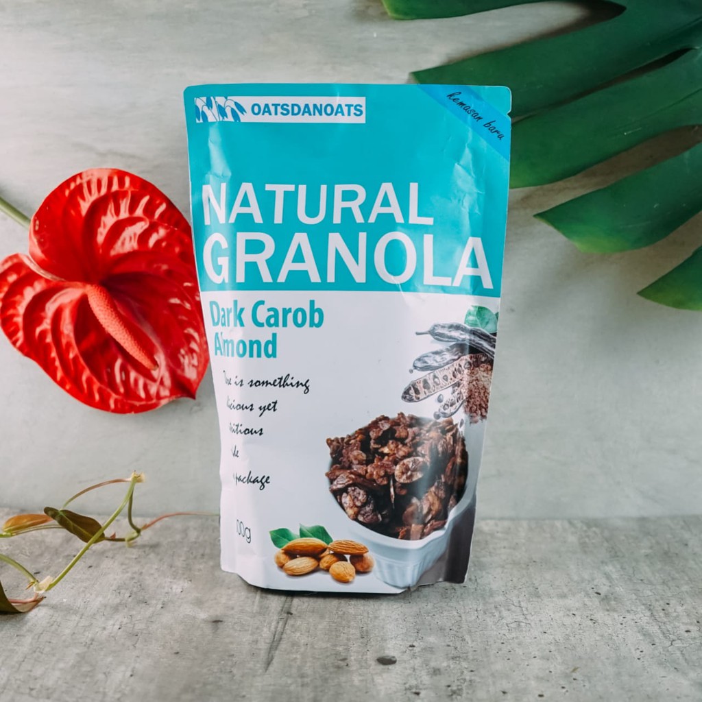 

Oatsdanoats - Granola Dark Carob Almond 500gr