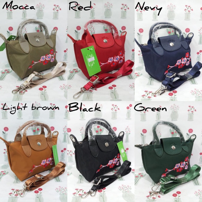 PROMO TOTE BAG + SELEMPANG LC BORDIR SIZE MINI T415T