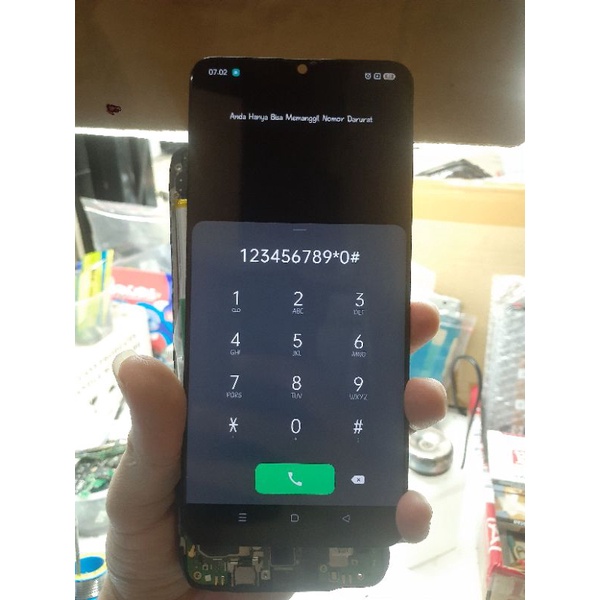 lcd oppo f11 copotan cabutan