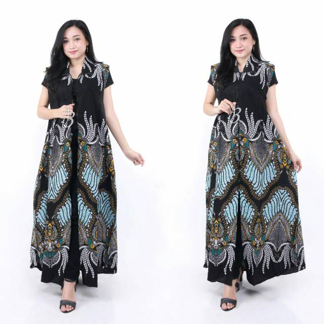 Kardigan / Outer/long cardi batik standar jumbo| new arrival