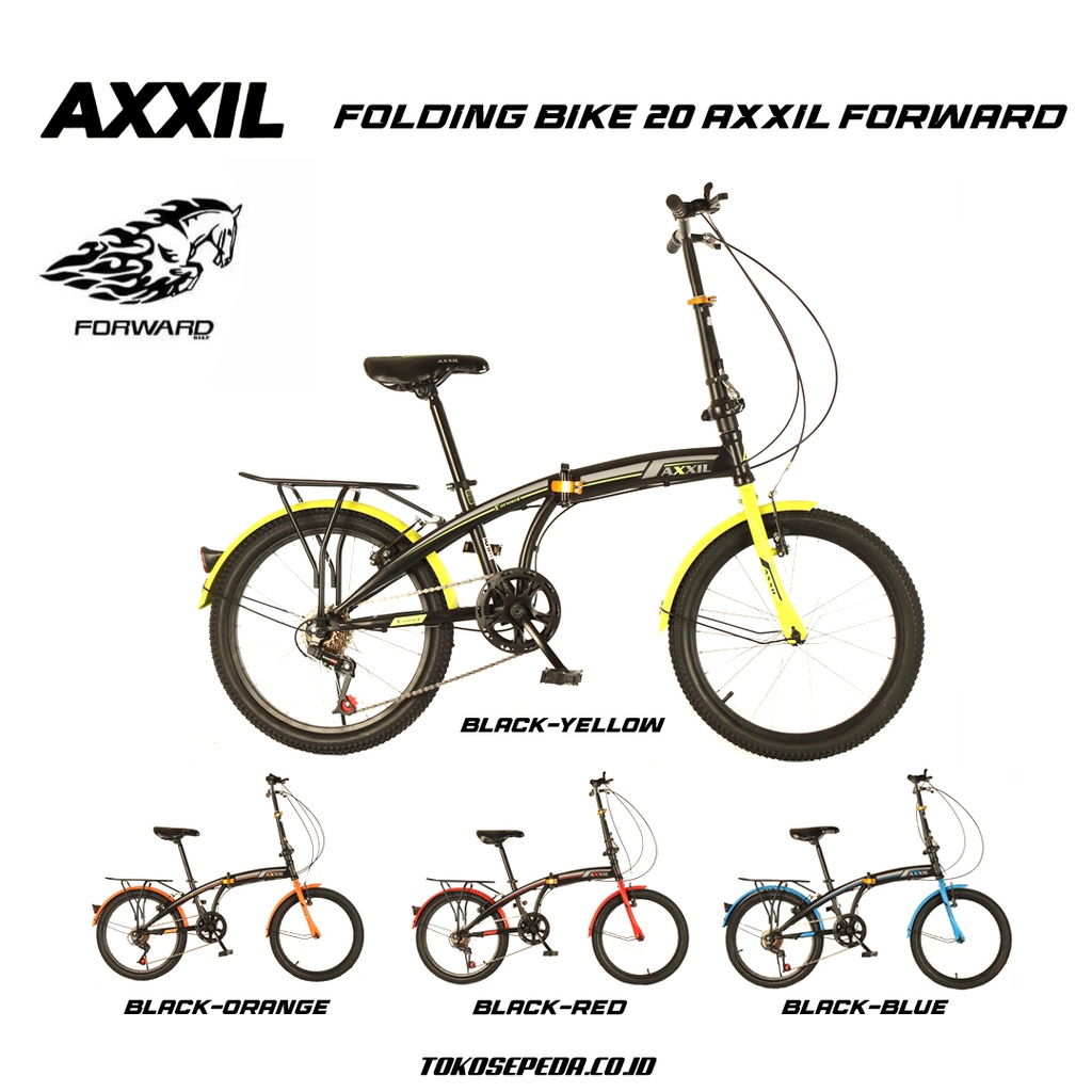 Mutiara Sepeda - SEPEDA LIPAT 20 INCH FORWARD AXXIL 02