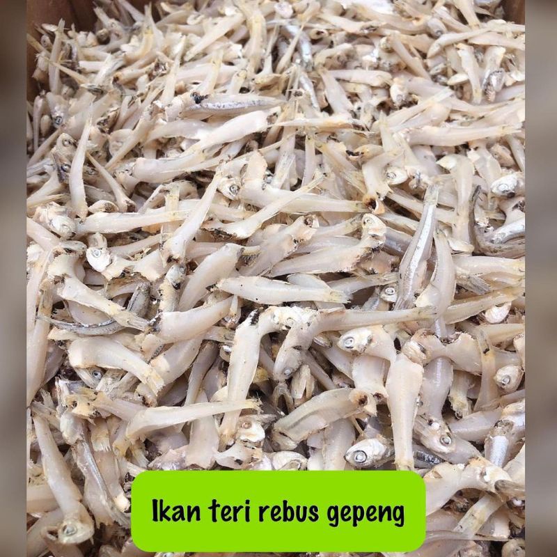 

Ikan Teri Rebus Gepeng Khas Medan