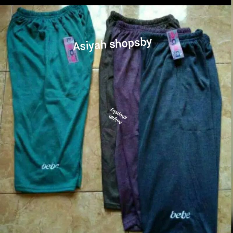 Celana 7/8 Bebe Santai Dewasa Wanita