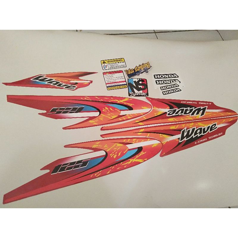 striping wave 125 thailand karisma thailand