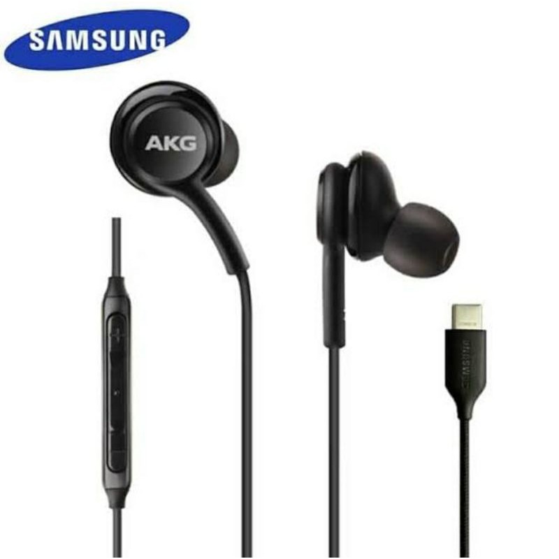 Headset AKG Samsung Note 10 PLUS 10+ S20 PLUS S20+ Handsfree Original Type C