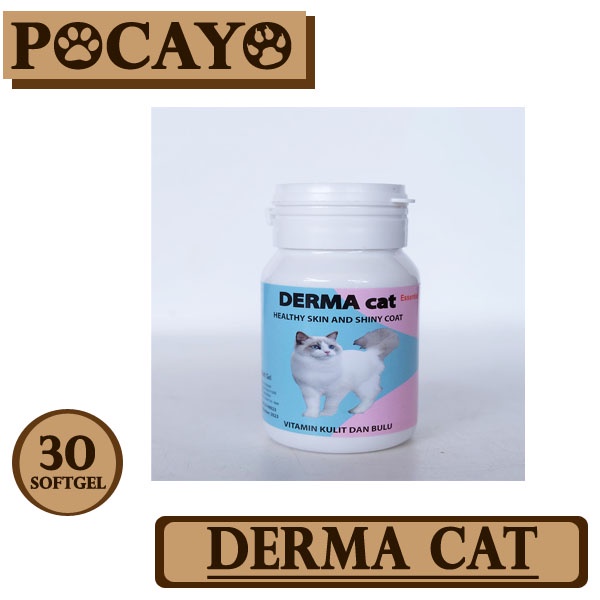 Derma Cat Vitamin Kulit Dan Bulu Anti Rontok