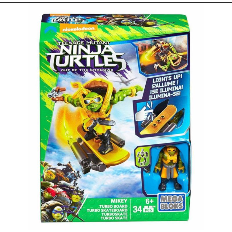 Mainan Anak Mega Block Ninja Turtles/ Mainan figure Ninja Turtles Teenage Mutant