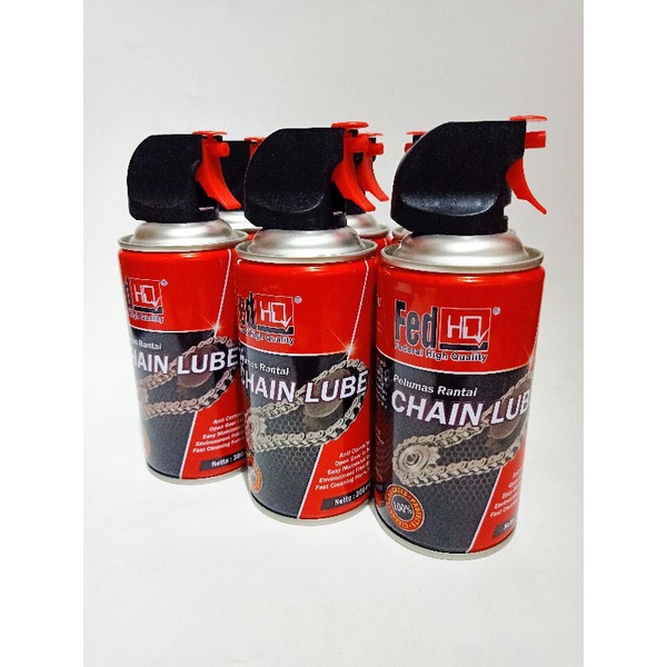 CHAINLUBE OLI RANTAI PELUMAS RANTAI ANTI KARAT SERBA GUNA Net 300 ml FEDERAL QUALITY OIL RANTAI