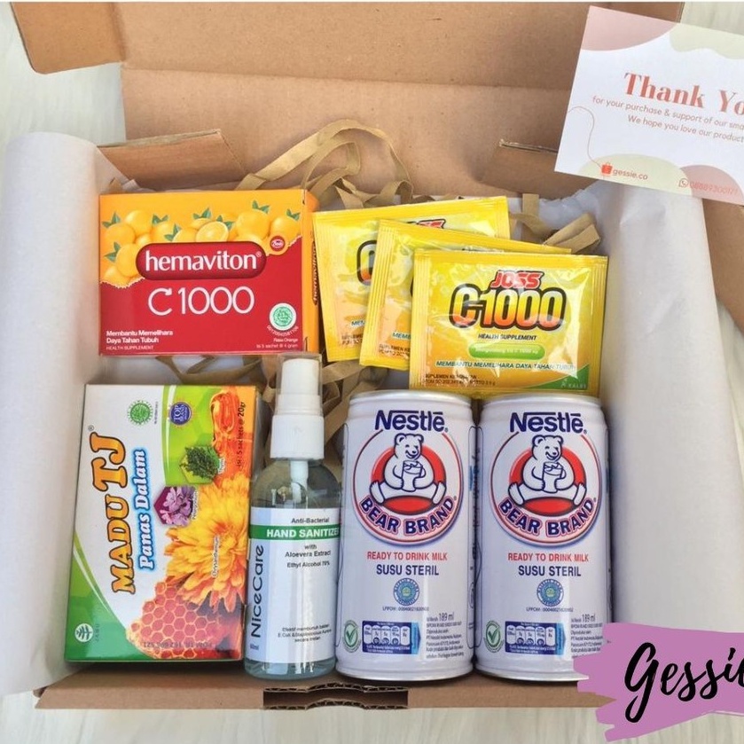 Hampers Vitamin Custom Surabaya/Hampers Vitamin Bojonegoro/Hampers Vitamin C/Paket Vitamin Kesehatan