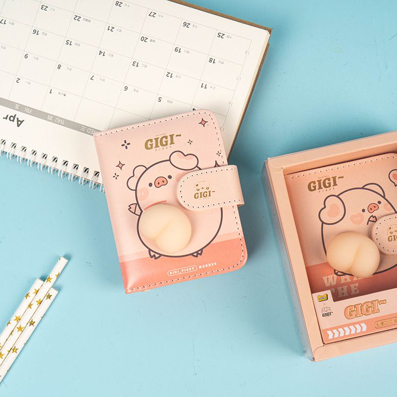 

Buku tulis / agenda motif babi pig