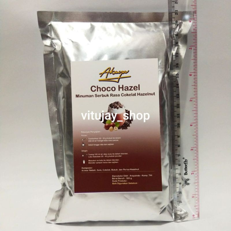 

choco hazelnut akaya 500 gram bubuk minuman