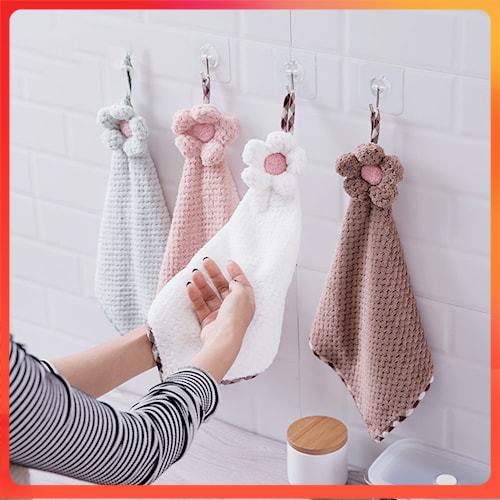 LTBUG  Lap Serbet Tangan Bunga Handuk Hand Towel Premium Tebal Aesthetic Estetik Unik Lucu Murah Mr 