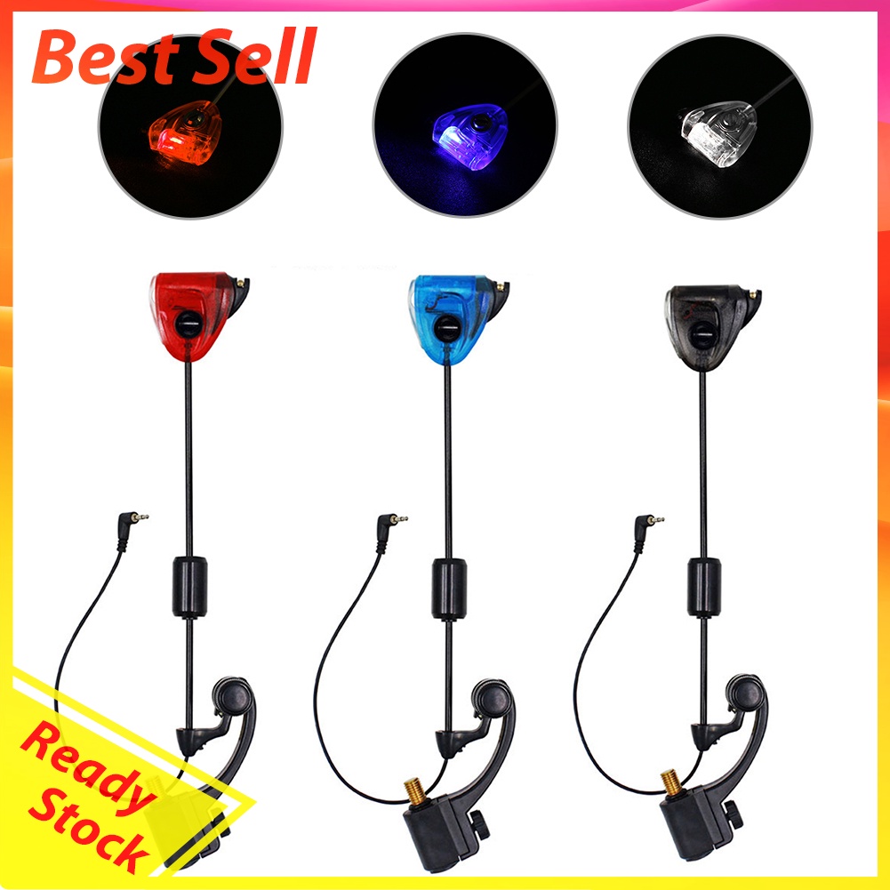 Fishing Wobbler Hard Rod Bite Alarm Indicators LED Illuminated Carp Fishing