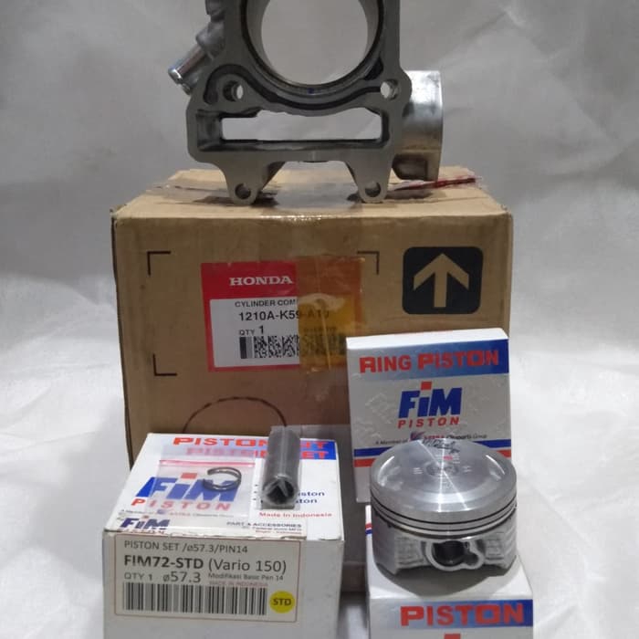 Block Boring Cylinder Blok Seher Vario 150 set Original