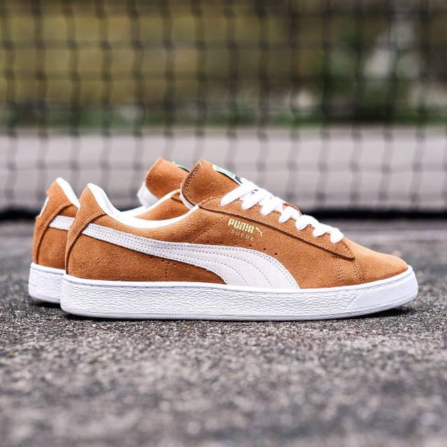 Puma Classic Suede Original Brown White