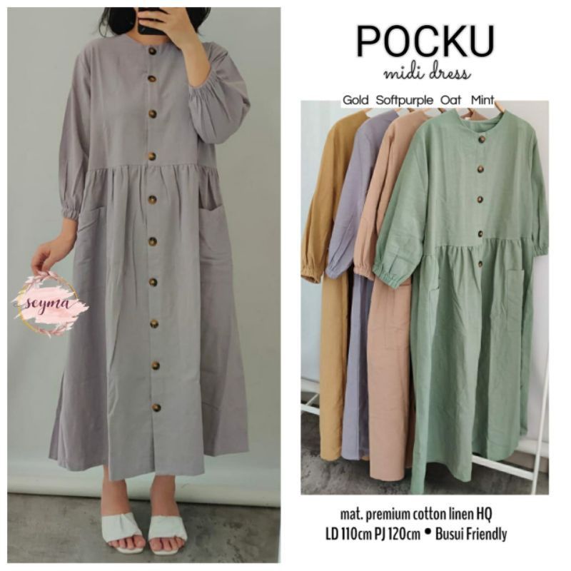 Pocku Midi dress midea