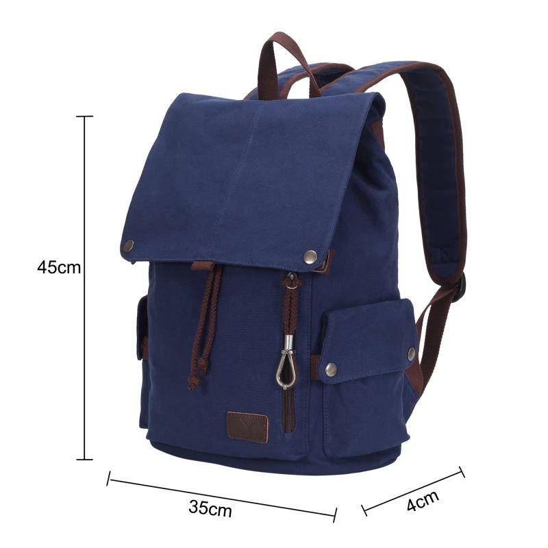 Durablebags Tas canvas original Ransel Kanvas Kapasitas Besar