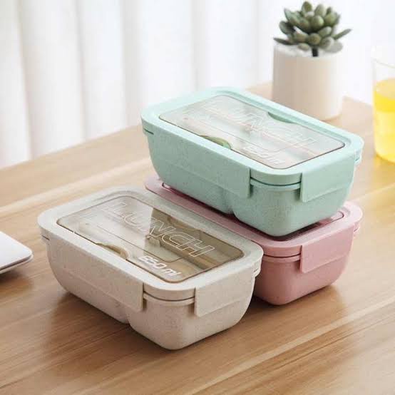 KOTAK MAKAN LUCH BOX SEKAT KOTAK BEKAL MAKAN SET