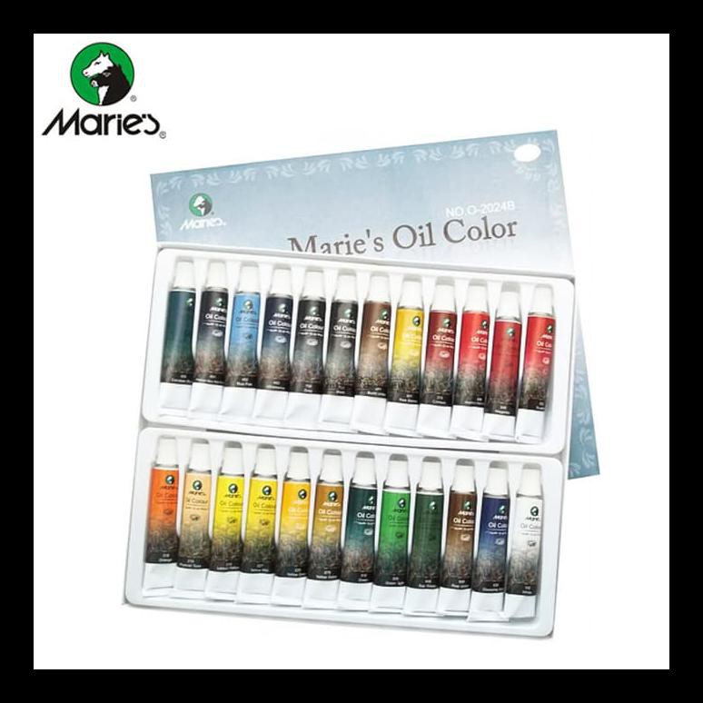 

BARU CAT MINYAK MARIES OIL COLOR SET 24 PERALATAN MELUKIS MURAH TERUPDATE