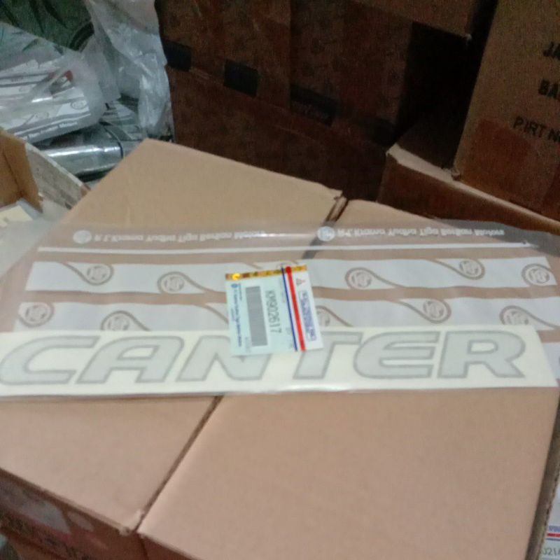 Stiker CANTER original MITSUBISHI