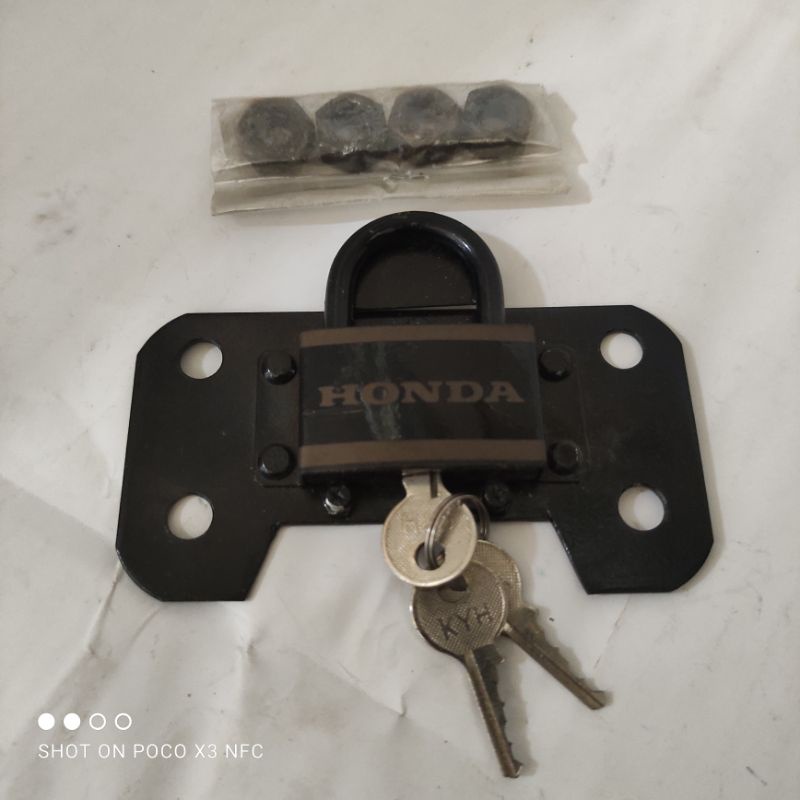 KUNCI GEMBOK SEGITIGA MOTOR HONDA GL