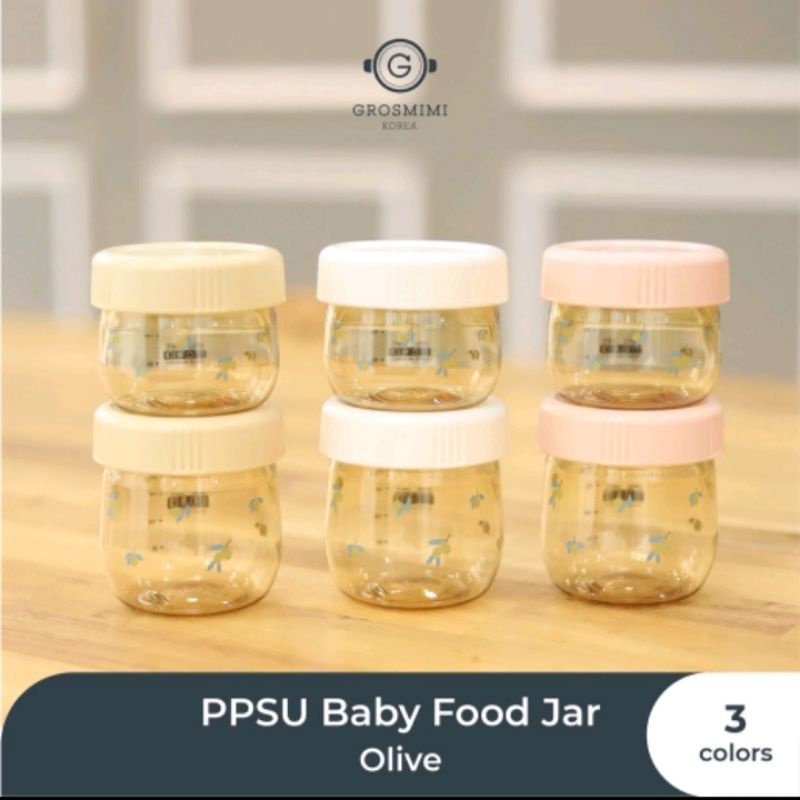 Grosmimi PPSU Baby Food Jar 150ml &amp; 250ml