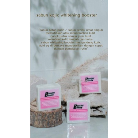 sabun kojic whitening booster