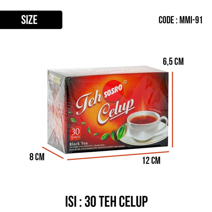 

Teh Celup Sosro Minuman Harian (Mmi-91)