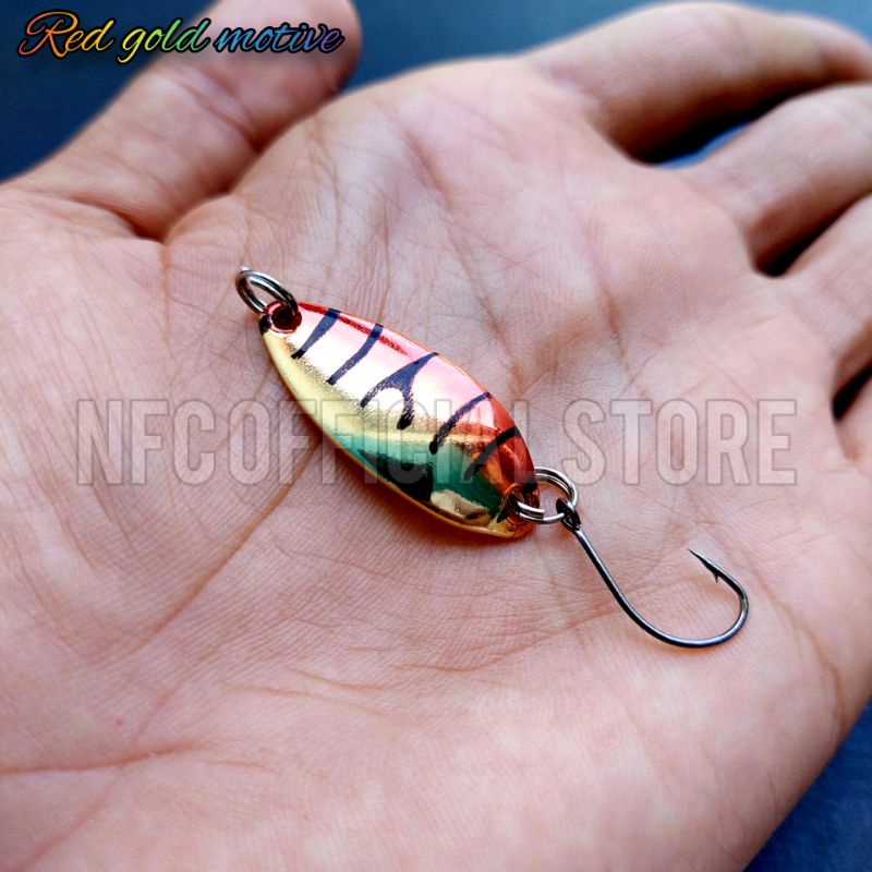 Lure Micro Spoon 3 cm 3 gram Mini Spoon BEST KILLER ACTION