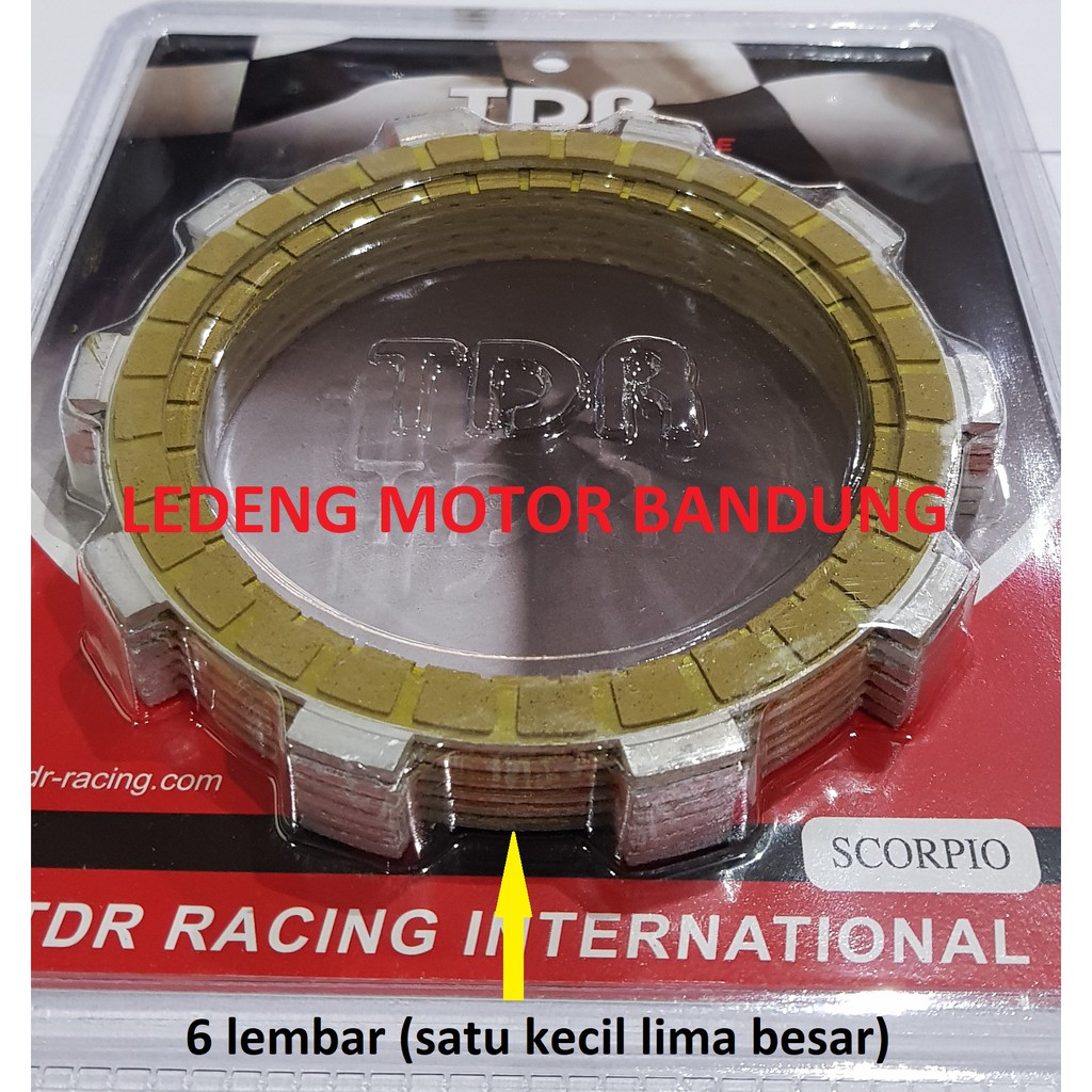 Kampas Plat Kopling Yamaha Scorpio TDR Clutch Racing Part