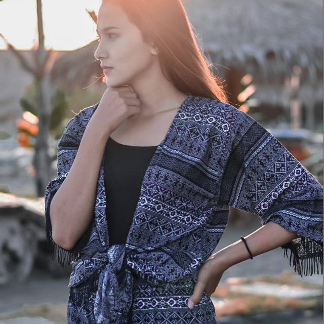 Baju pantai Short Cardigan | Shopee Indonesia