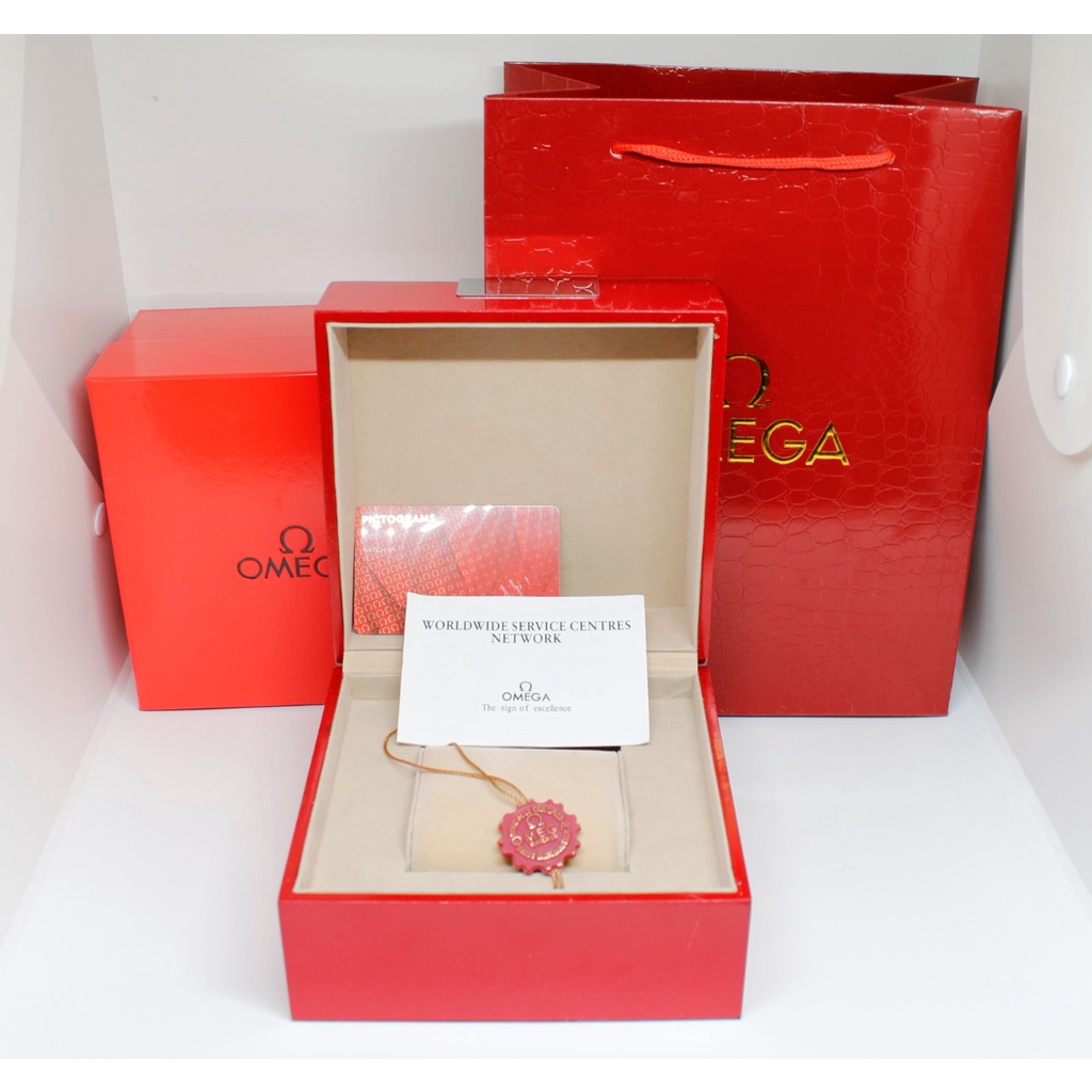 Box Kotak Jam Tangan Omega Original PROMO 