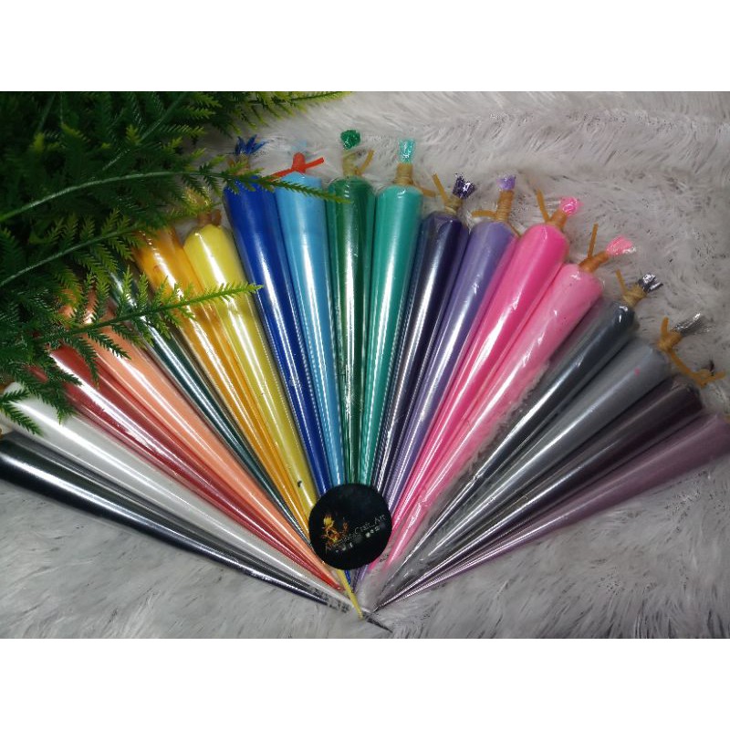 

Henna kain Henna craft Tinta timbul Cat rubber cat tekstile tinta timbul kain aman di cuci stengah lusin