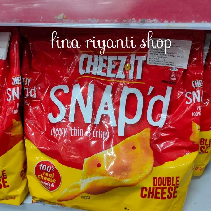 

cheez it snapd double cheese 212gr