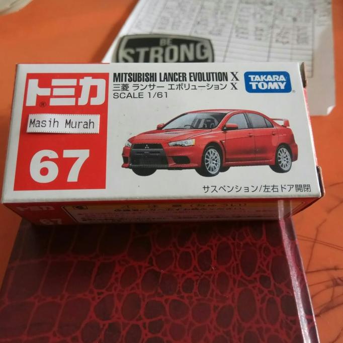 =====] tomica 67 Mitsubishi Lancer Evolution X