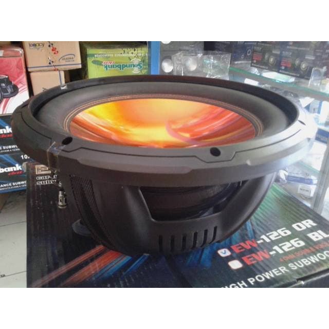 SPEAKER SUBWOOFER EMBASSY 600W MAX, SUPER BASS 12inc HIGH CLASS