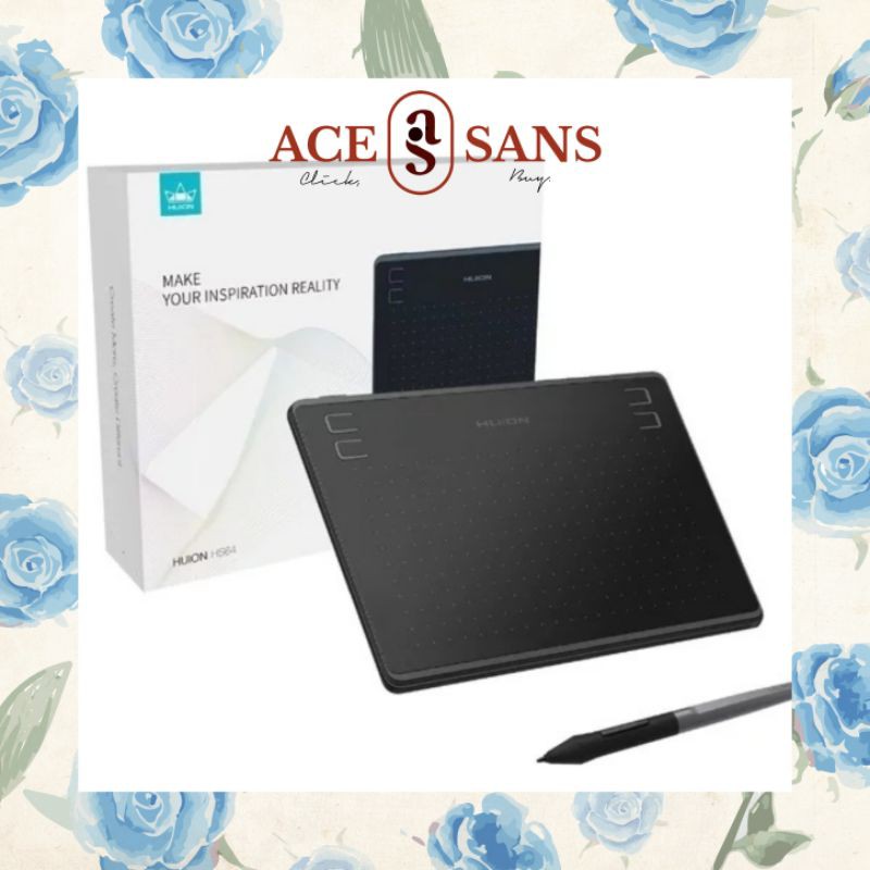 Drawing Tablet Huion HS64 HST640 Graphic Drawing Pen Tablet Original I Huion I Tablet I Drawing Tab
