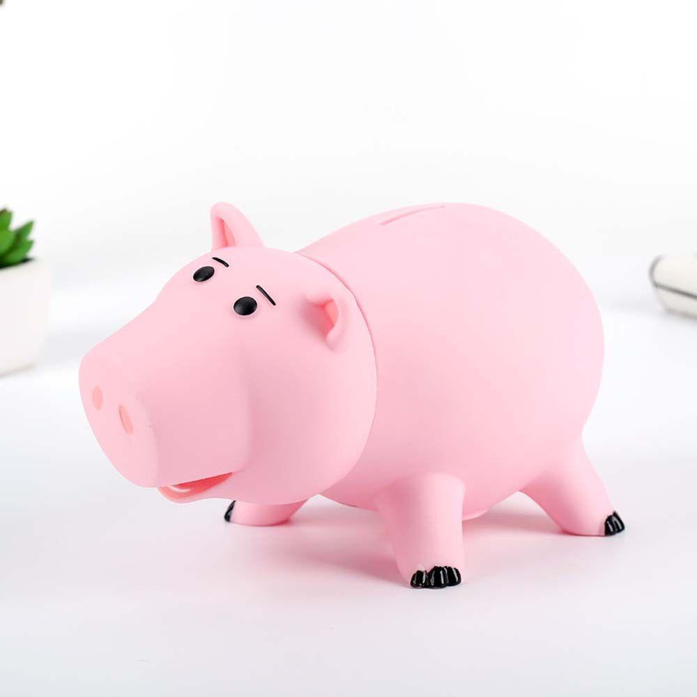 Needway   Action Figure Untuk Anak Hadiah Lucu Hamm the Piggy Model Mainan PVC Koleksi Figure Model Anime