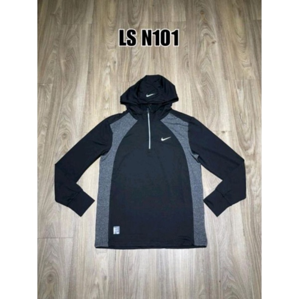 kaos lengan panjang hoodie import merk nike