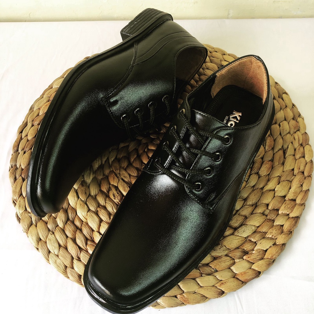 SEPATU PANTOFEL PRIA PL25 7 TERBARU TERLARIS MODIS PANTOFEL COWOK TERMURAH Sepatu Pantofel Pantopel Kulit Pria Murah Pendek Formal Kerja Kantor Hitam Gudang pabrik  Formal Kantor Kasual Kerja Kuliah