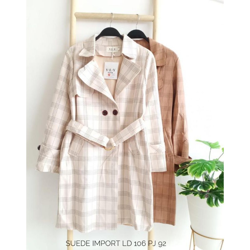 Blazer suede import ld 106 cm