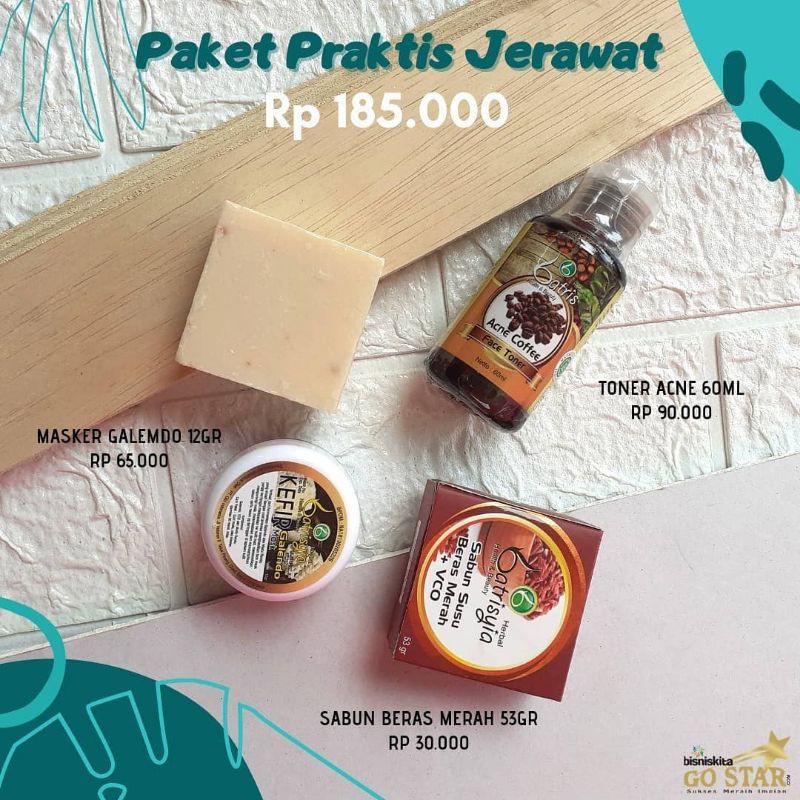 Paket praktis skincare batrisyia